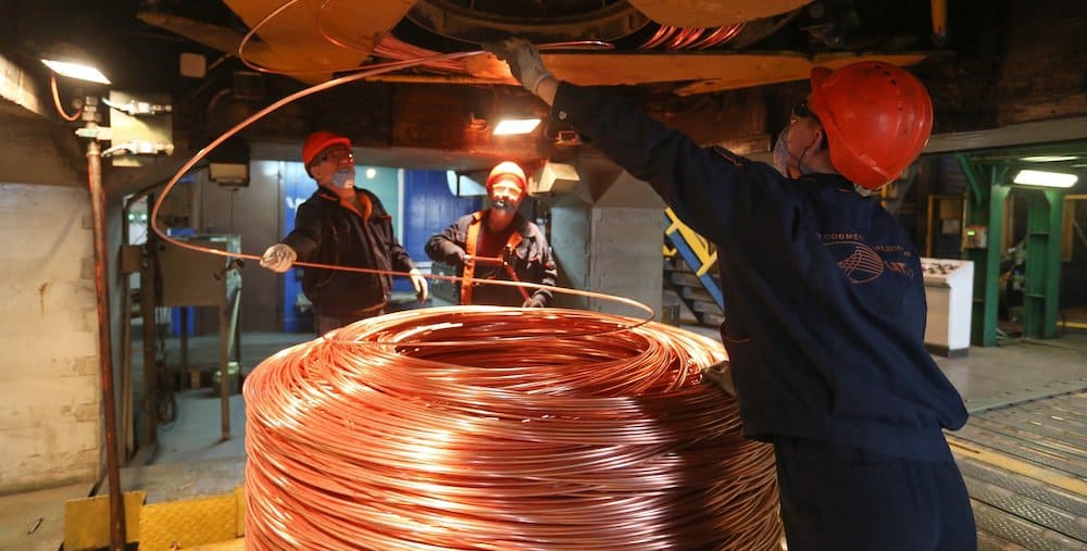 Mineria sostenible London metal exange copper
